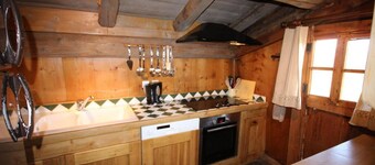 Chalet, ski-in/ski-out & foot of the slopes, sauna, fireplace or stove, tv, 160m², Les Saisies