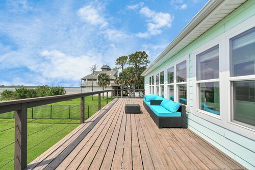 Bayfront Breeze - Waterfront home right on Dickinson/Galveston Bay!