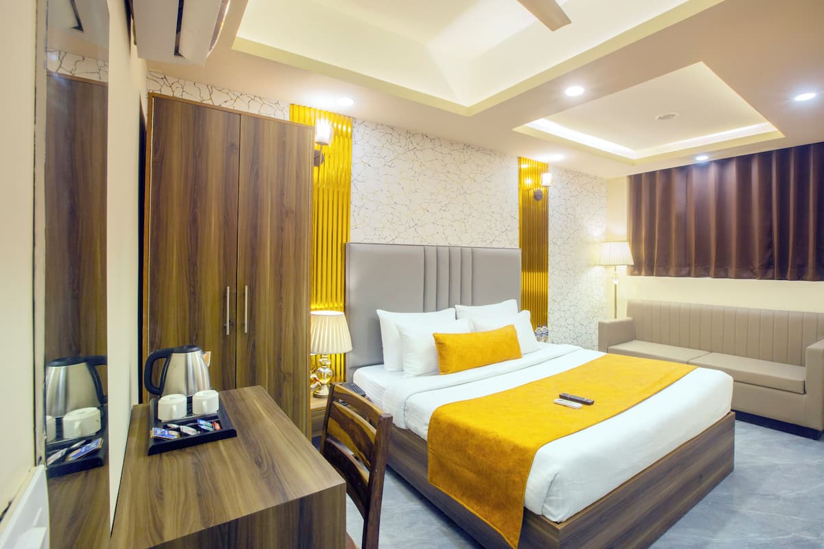Habitación Deluxe | 1 habitación, ropa de cama de alta calidad y insonorización