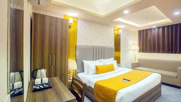 Rom – deluxe | Sengetøy av topp kvalitet, lydisolert og sengetøy