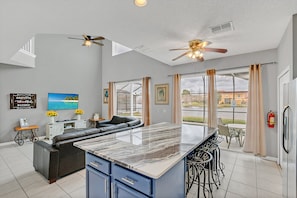 Exterior - View of Lake - Spacious Kitchen - Private Pool! (Kissimmee)