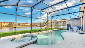 Exterior - View of Lake - Spacious Kitchen - Private Pool! (Kissimmee)