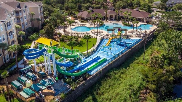 Exterior - Mickeys Townhouse Private Screened Splash Pool (Kissimmee)