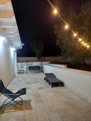 Maison, 1 chambre, balcon, vue jardin | Balcon