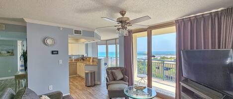 Lejlighed - 2 soveværelser | Opholdsområde | Smart-tv