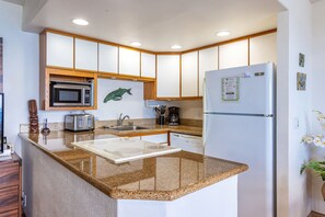 公寓式客房, 1 间卧室 | 私人厨房 | 茶具/咖啡用具、冰箱、烤箱、烤面包机
