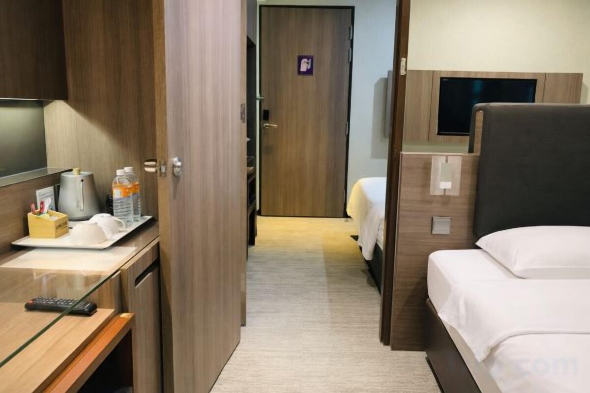 In-room safe, desk, laptop workspace, WiFi (free)
