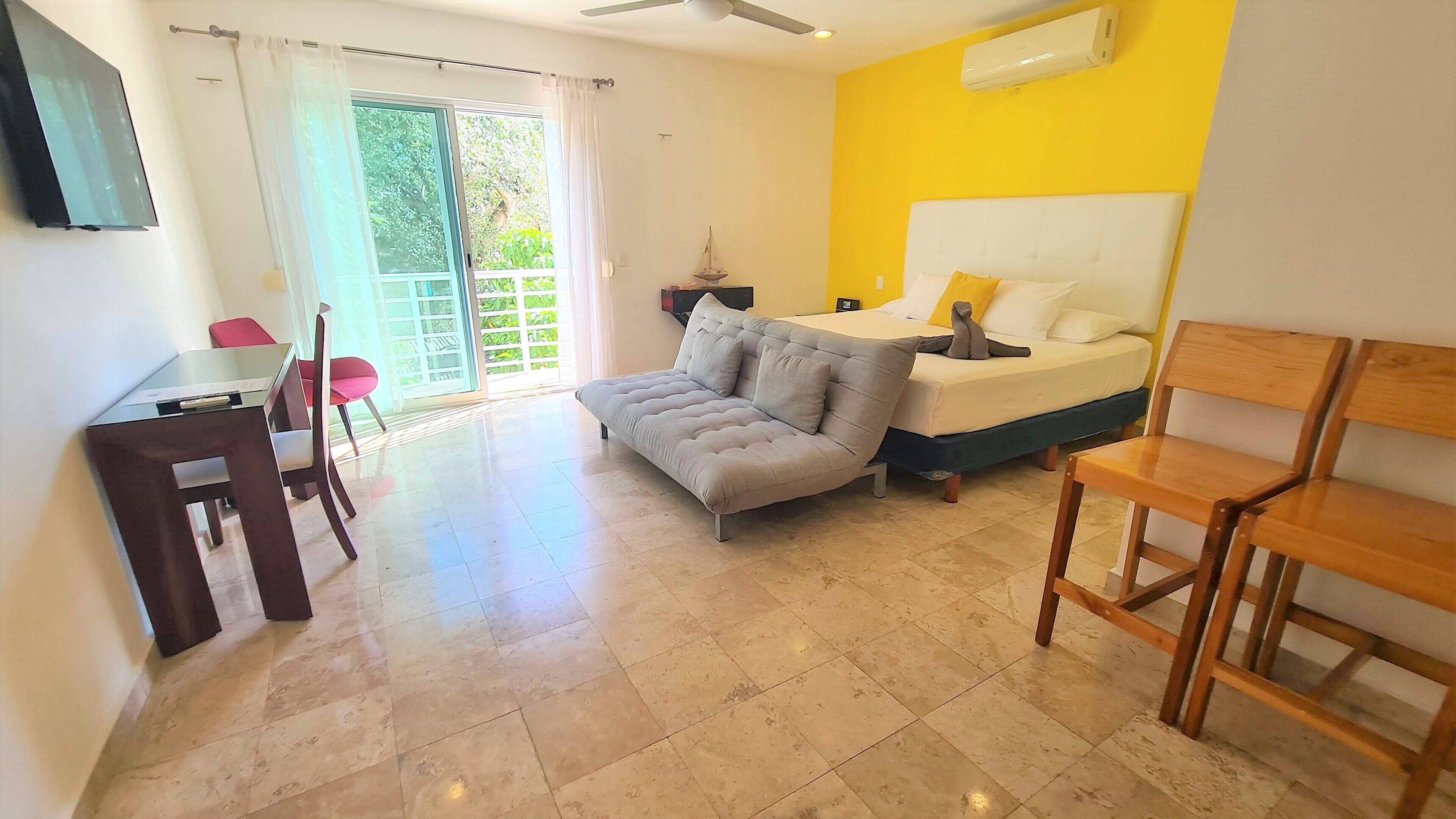 1 室のベッドルーム、アイロン / アイロン台、WiFi、ベッドシーツ