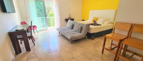 1 室のベッドルーム、アイロン / アイロン台、WiFi、ベッドシーツ