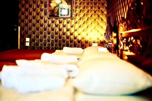 Family Quadruple Room, City View | Premium bedding, in-room safe, individually decorated, desk - Hotel History (Kutaisi)
