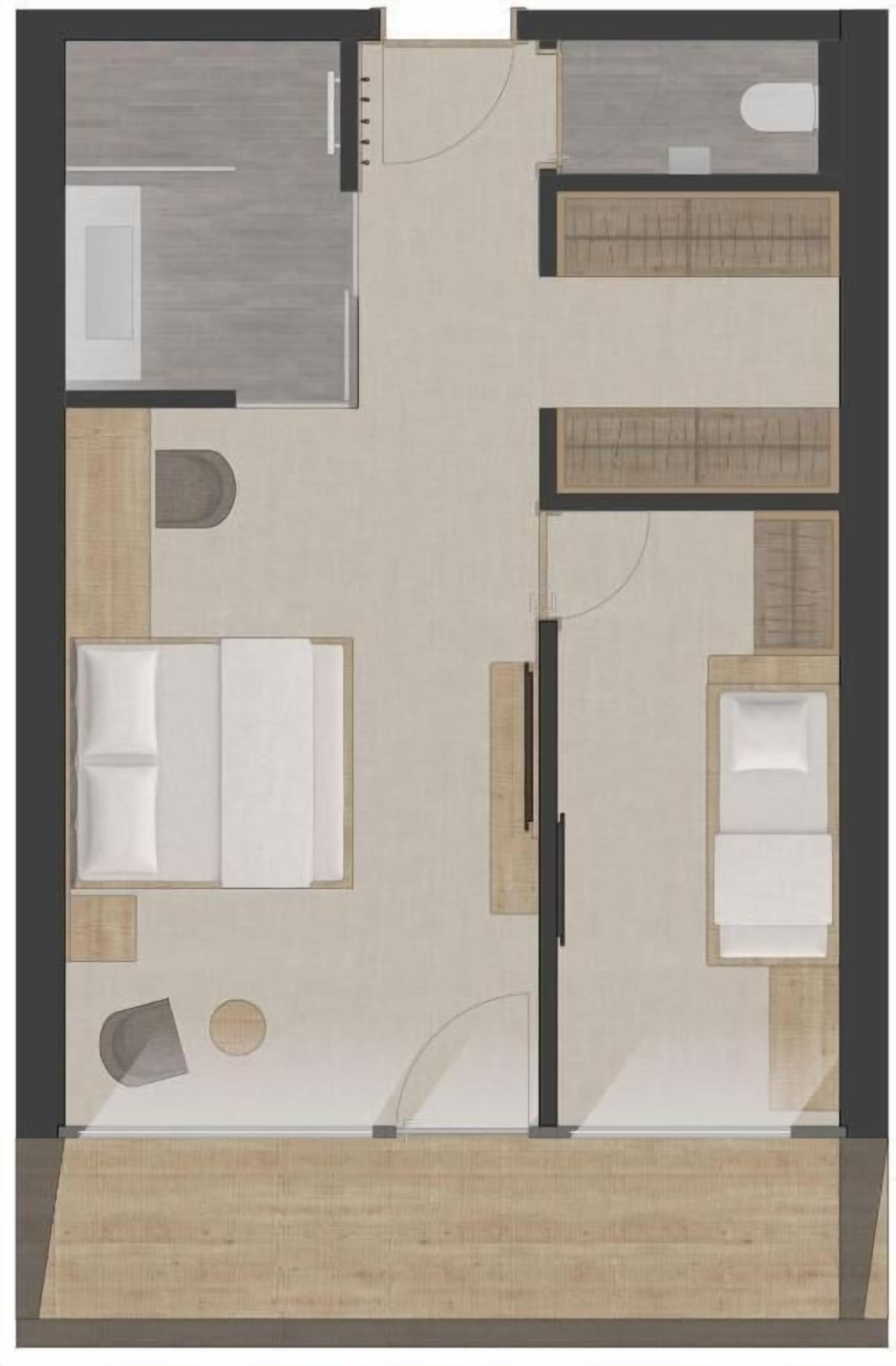 Superior Apartment | In-room safe, free WiFi, bed sheets