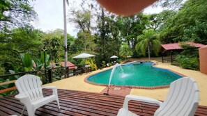 Seasonal outdoor pool