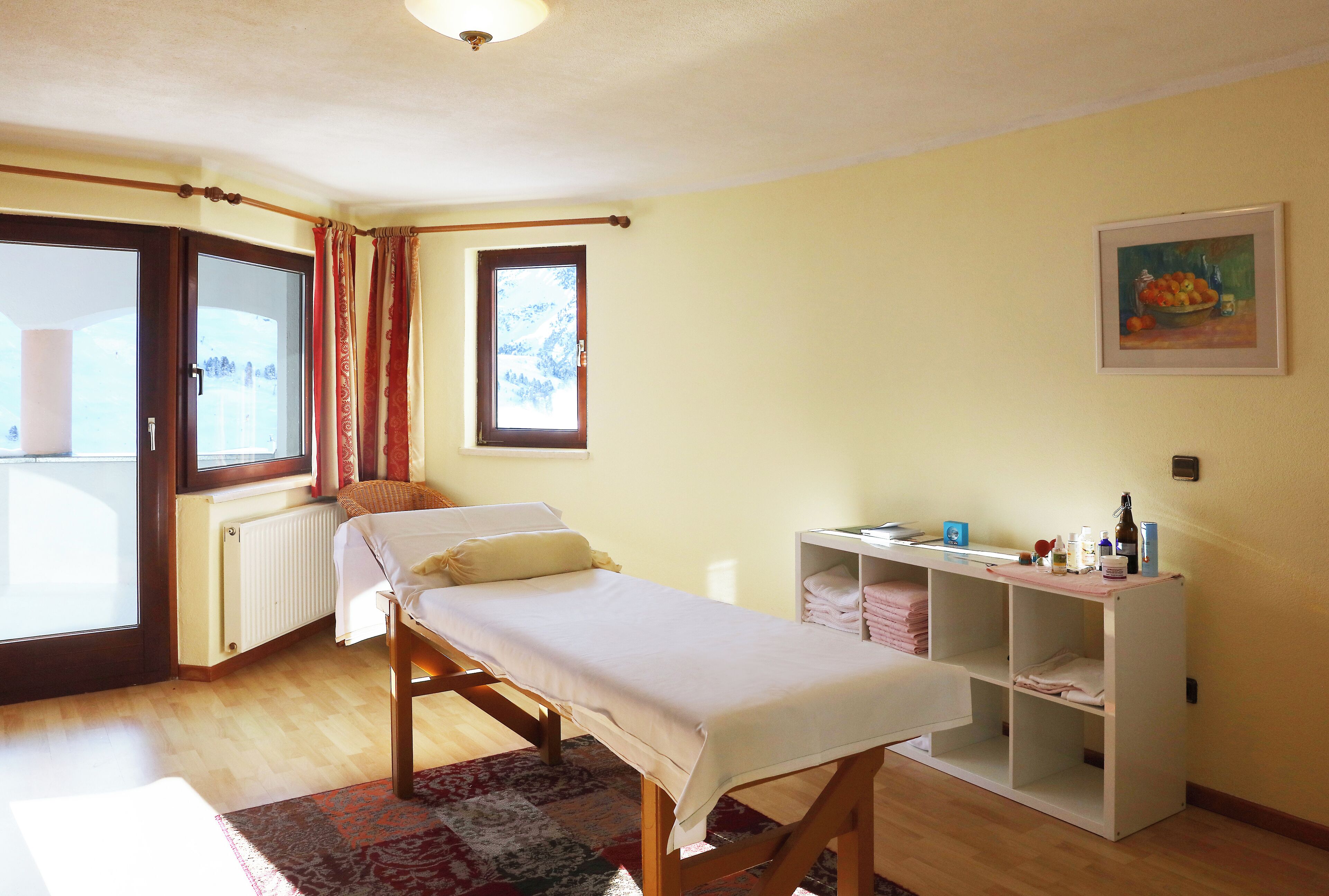 Massage in accommodation