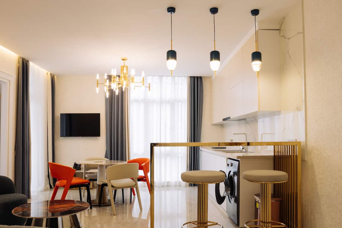 Comfort Apartment | Living area | Smart TV, pay movies