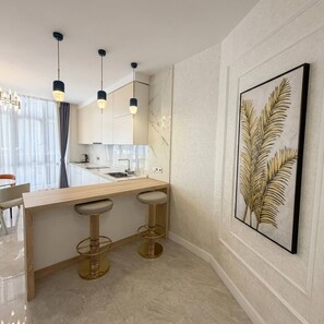 Comfort Apartment | Living area | Smart TV, pay movies