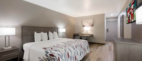 書桌、筆電工作空間、遮光布/窗簾、免費無線上網