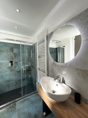 Shower, hair dryer, bidet