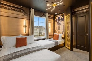 5 bedrooms, iron/ironing board, travel crib, WiFi