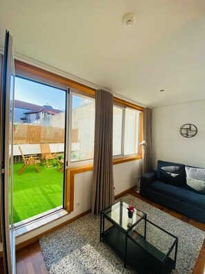 Studio exclusif (Garden flat 2T) | Rideaux d’obscurcissement, système d’insonorisation