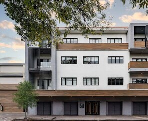 Fassade der Unterkunft