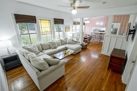 Living area. Charming Home in Mid City!