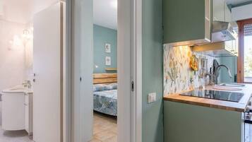 1 Schlafzimmer, Bügeleisen/Bügelbrett, kostenloses WLAN, Bettwäsche