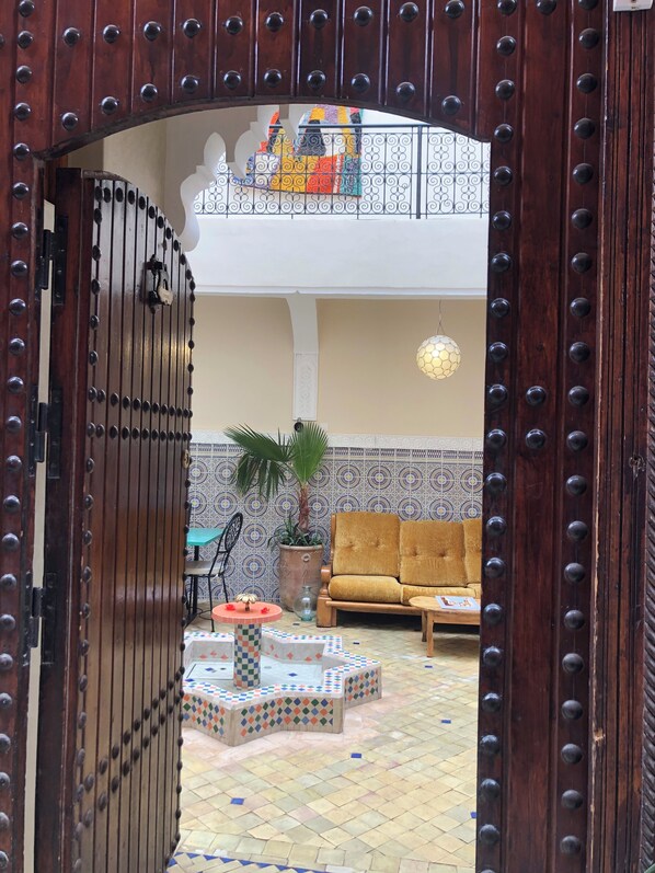 Voorkant van accommodatie