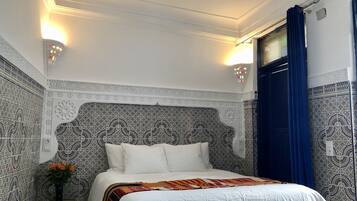 In-room safe, blackout drapes, WiFi (free), bed sheets