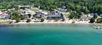 Centennial House - Historic Home with Lakeview!  Just 2 blocks from Downtown and Beach!