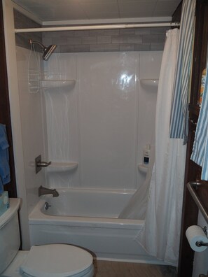Hair dryer, towels