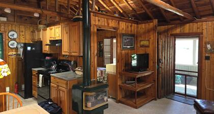 Twin Birch Resort - The Brown Bear Cabin: Lake Access with Rowboat and Kayak!