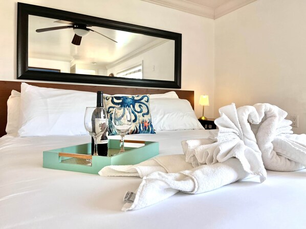 Iron/ironing board, free WiFi, bed sheets