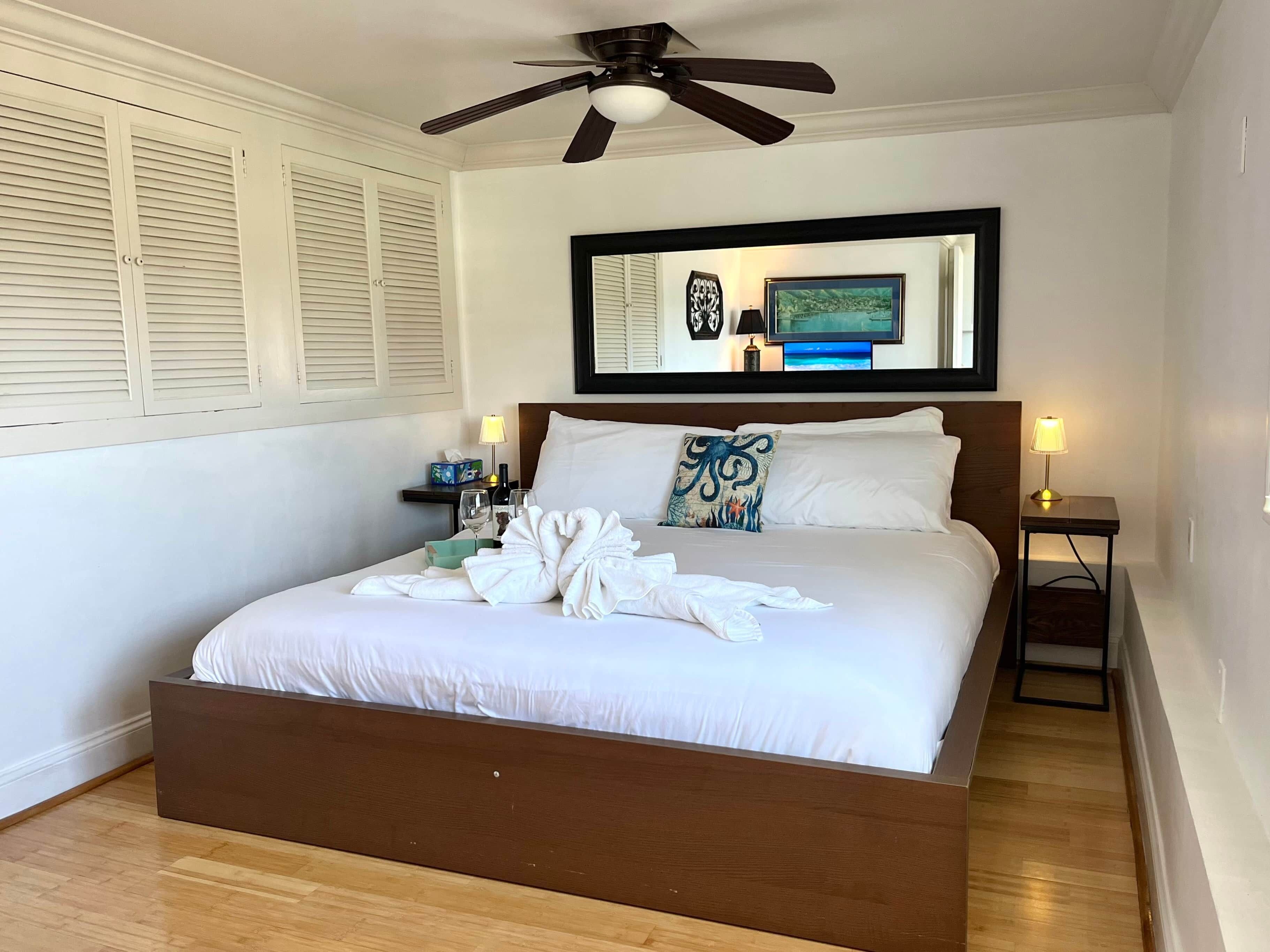 Iron/ironing board, free WiFi, bed sheets