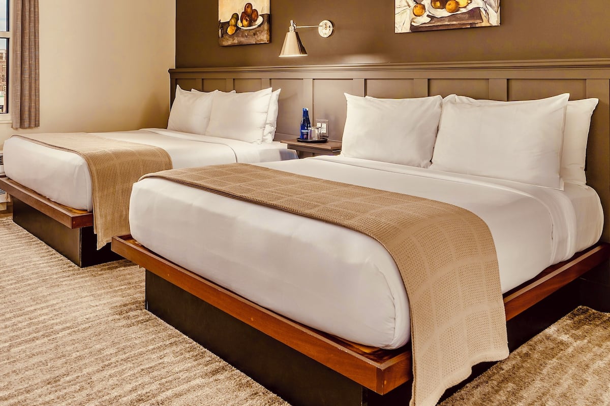 1 habitación, ropa de cama de alta calidad y escritorio