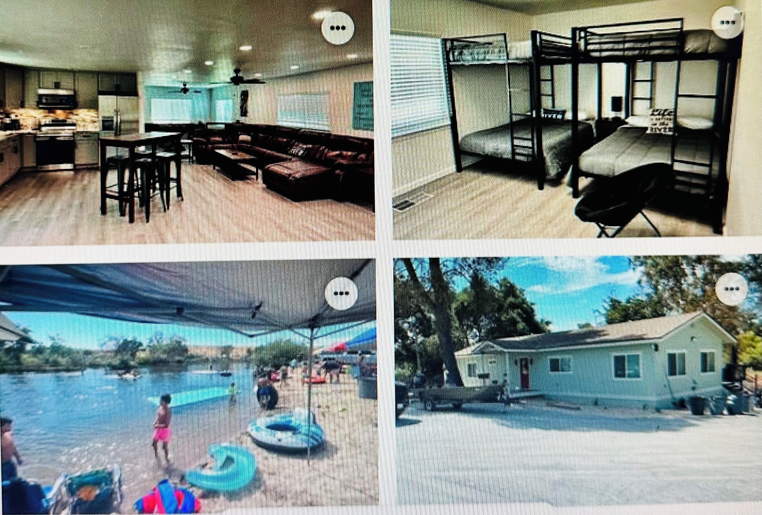 Cute remodeled home W/private pond 6 adults/ 6 kids