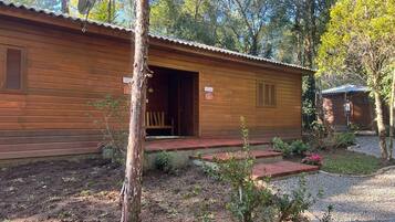 Standard-Ferienhütte | Fassade der Unterkunft