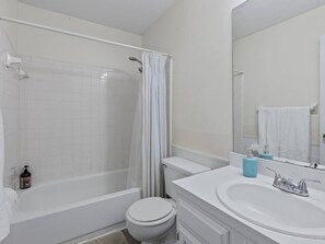 Hair dryer, towels