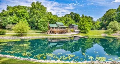 6 Guests | Ponds | Hot Tub | Game Room | Trails