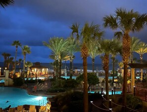 Indoor pool, a heated pool - 2nd Floor! Beachfront! Shores of Panama (Panama City Beach)