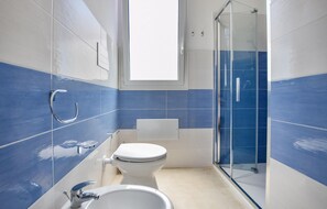 Shower, hair dryer