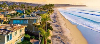 Celebrity owned, 1800 sq. feet, 3 bdrm./2.5 bath art filled beachfront property.