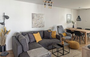 Fireplace - Lovely apartment in Kappeln with sauna (Kappeln)