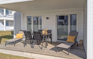 Outdoor dining - Lovely apartment in Kappeln with sauna (Kappeln)