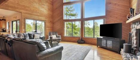 Televisión y oficina