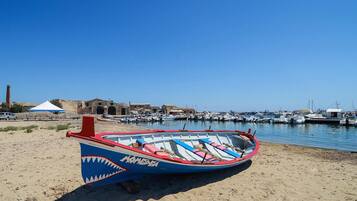 Beach nearby, fishing