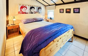 3 室のベッドルーム、旅行用ベビーベッド、WiFi (無料)