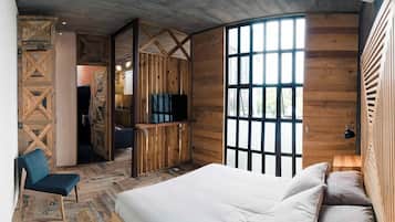 Canela 5 Rodolfo | 1 多间卧室、高档床上用品、Select Comfort 床、遮光窗帘