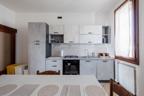 Microwave, oven, stovetop, toaster