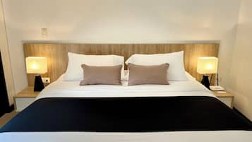 1 habitación, insonorización, wifi gratis y ropa de cama