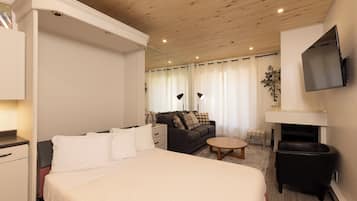 1 dormitori, planxa i posts de planxar, wifi i roba de llit